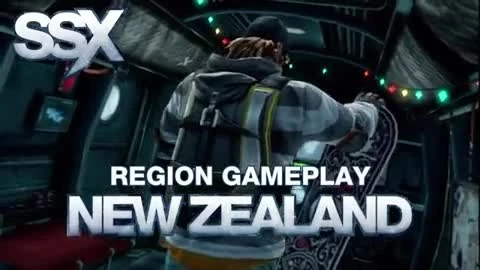 SSX "Region Gameplay - New Zealand"