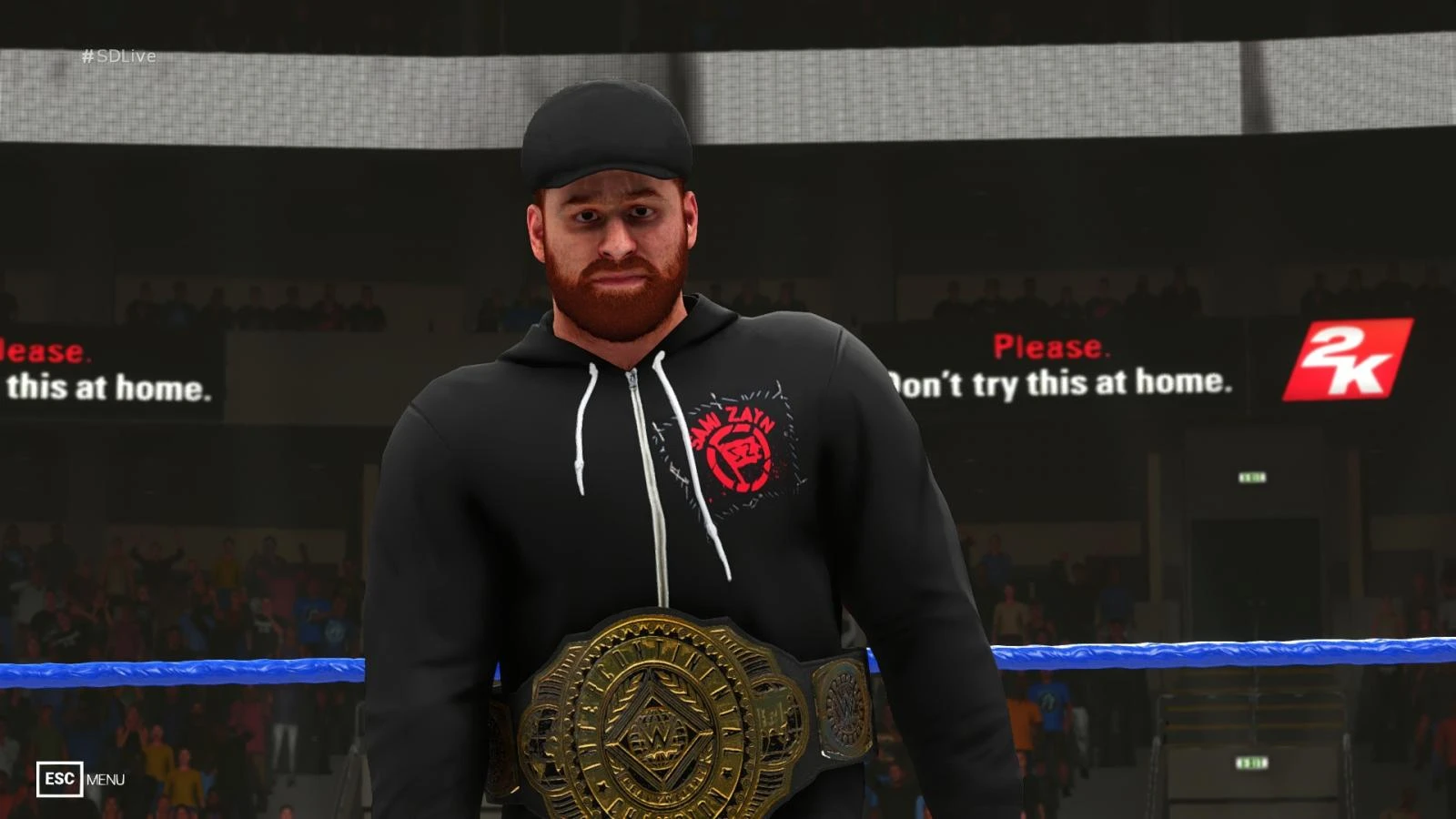 WWE 2K19 "Intercontinental Championship 2020 MOD"