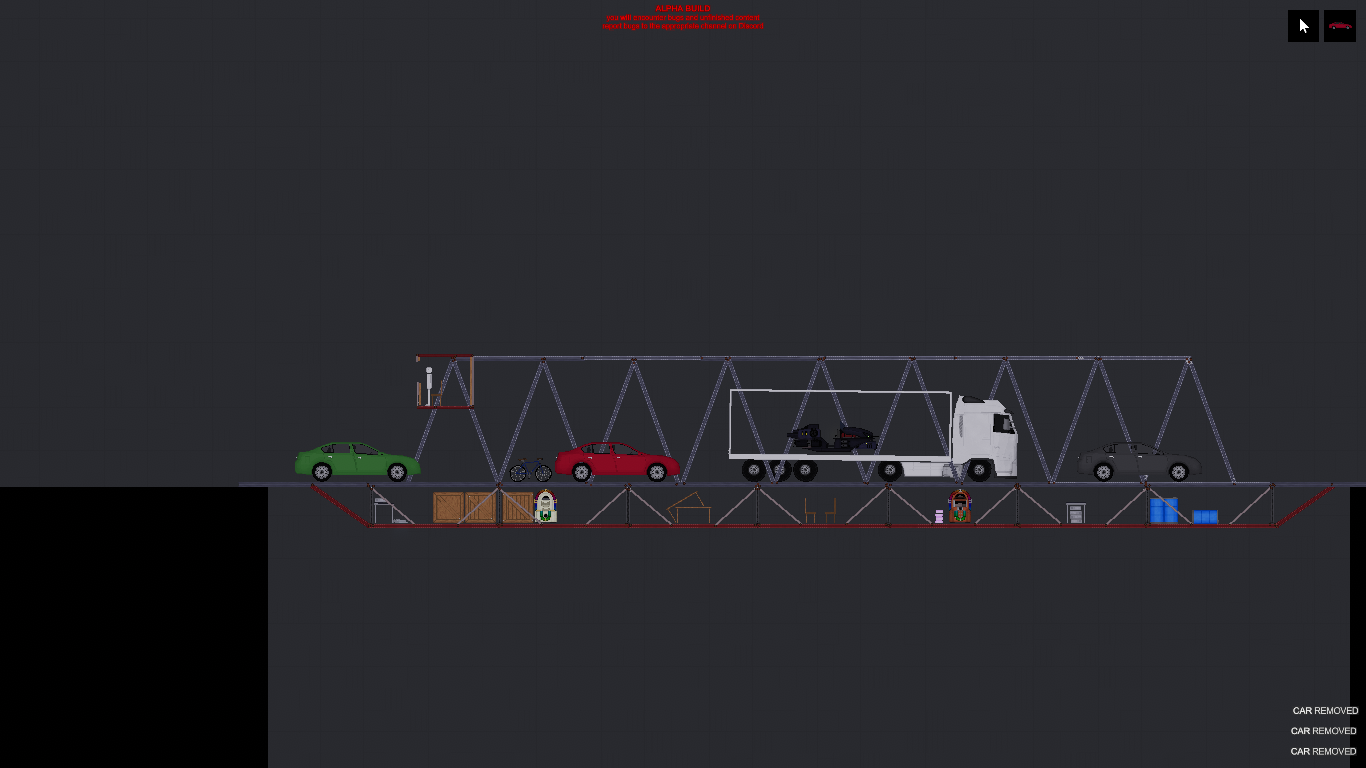 People Playground "Простой мост для карты бездна" [v1.28.2a+]