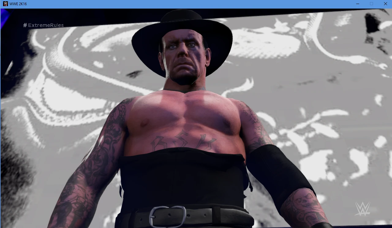 WWE 2K16 "Undertaker Raw 16.03.20 наряд (Лицевая анимация) WWE 2K19 Port MOD"