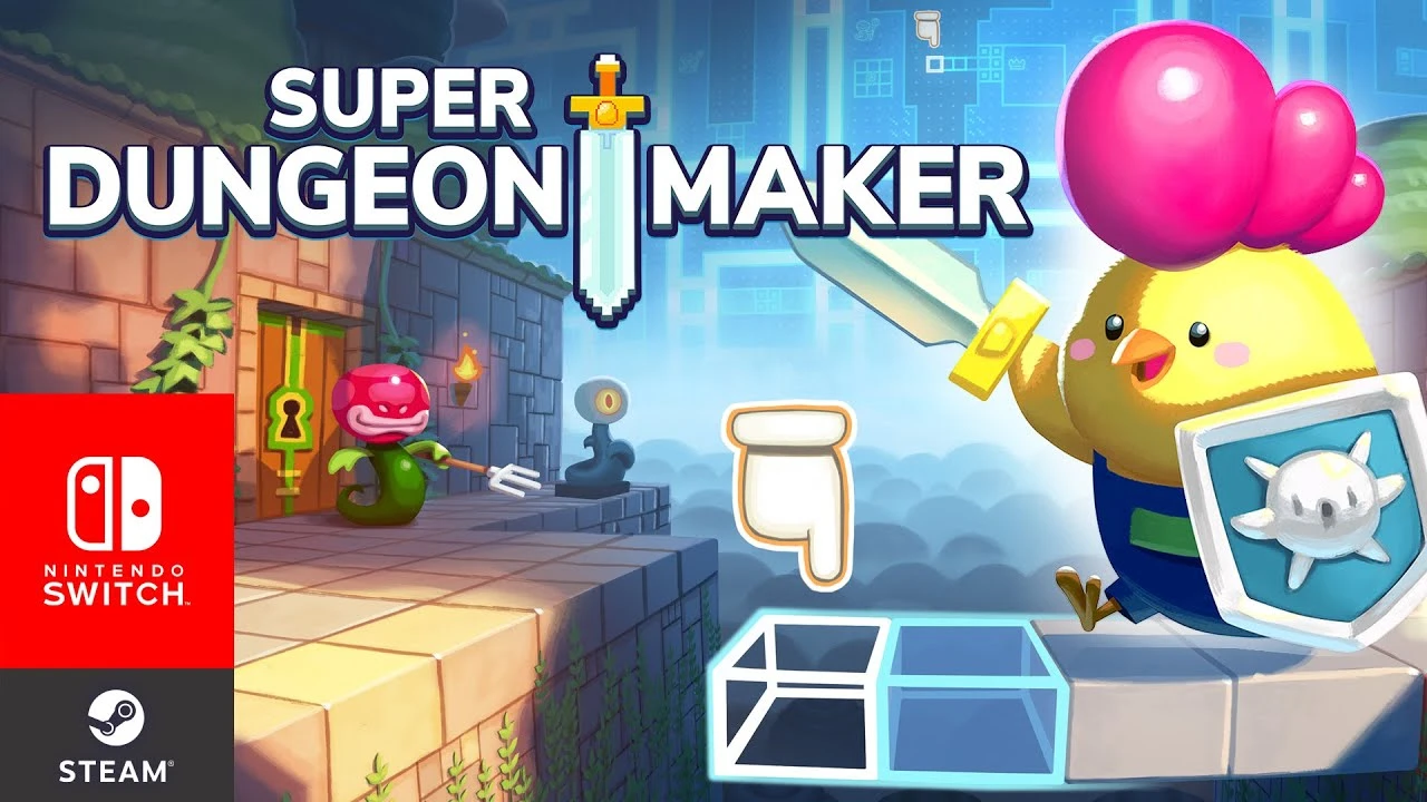 16-битный редактор подземелий Super Dungeon Maker выходит 3 мая на Switch и ПК