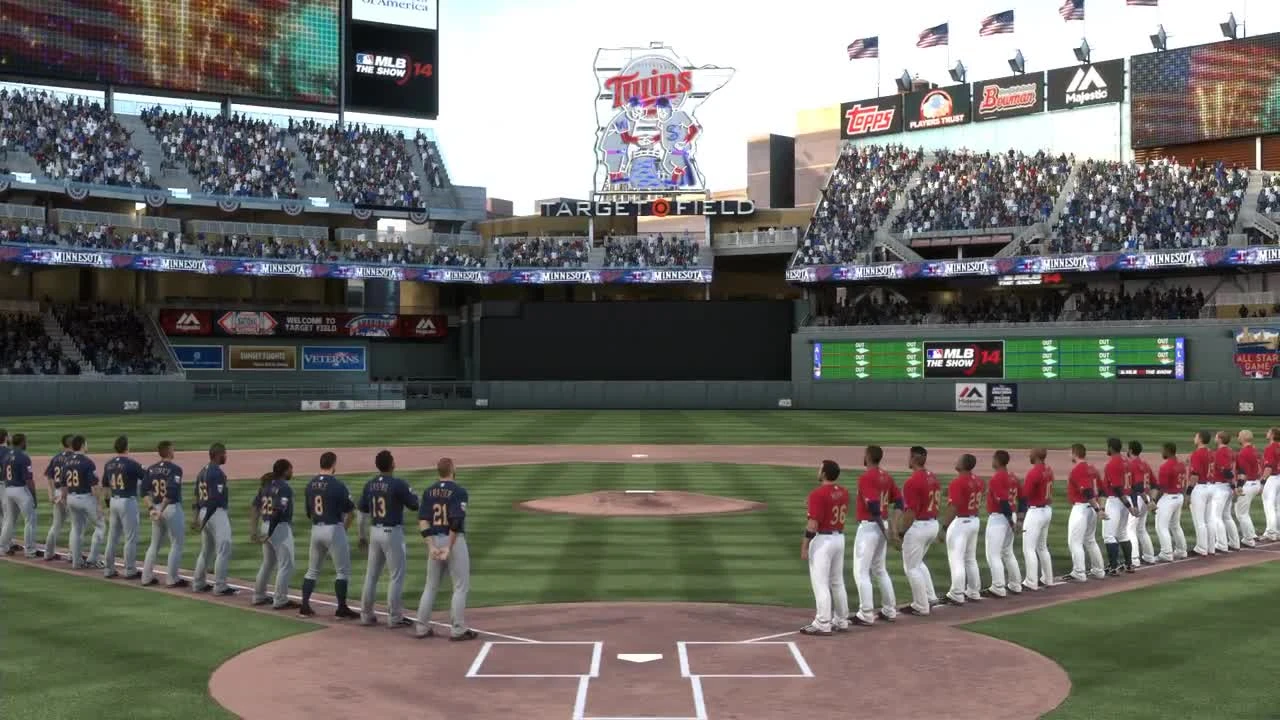 MLB 14 The Show "2014 All Star Game Simulation | PS4"