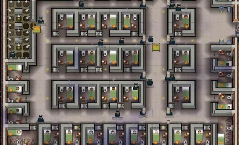 Prison Architect: Сохранение/SaveGame (Режим Побег, средняя тюрьма) [1.0]
