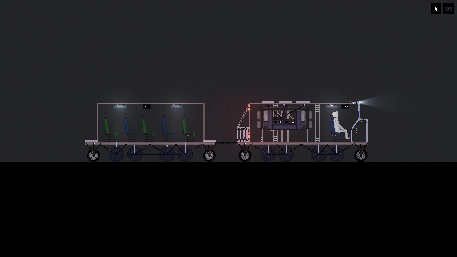 People Playground "Выдуманный Локомотив и Вагон"