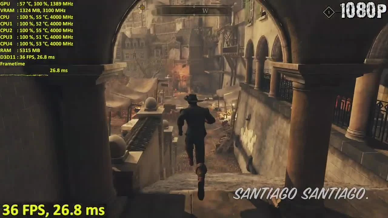 GreedFall - GTX 750 ti (разрешение 1080p - 900p - 720p) - i3 9100f