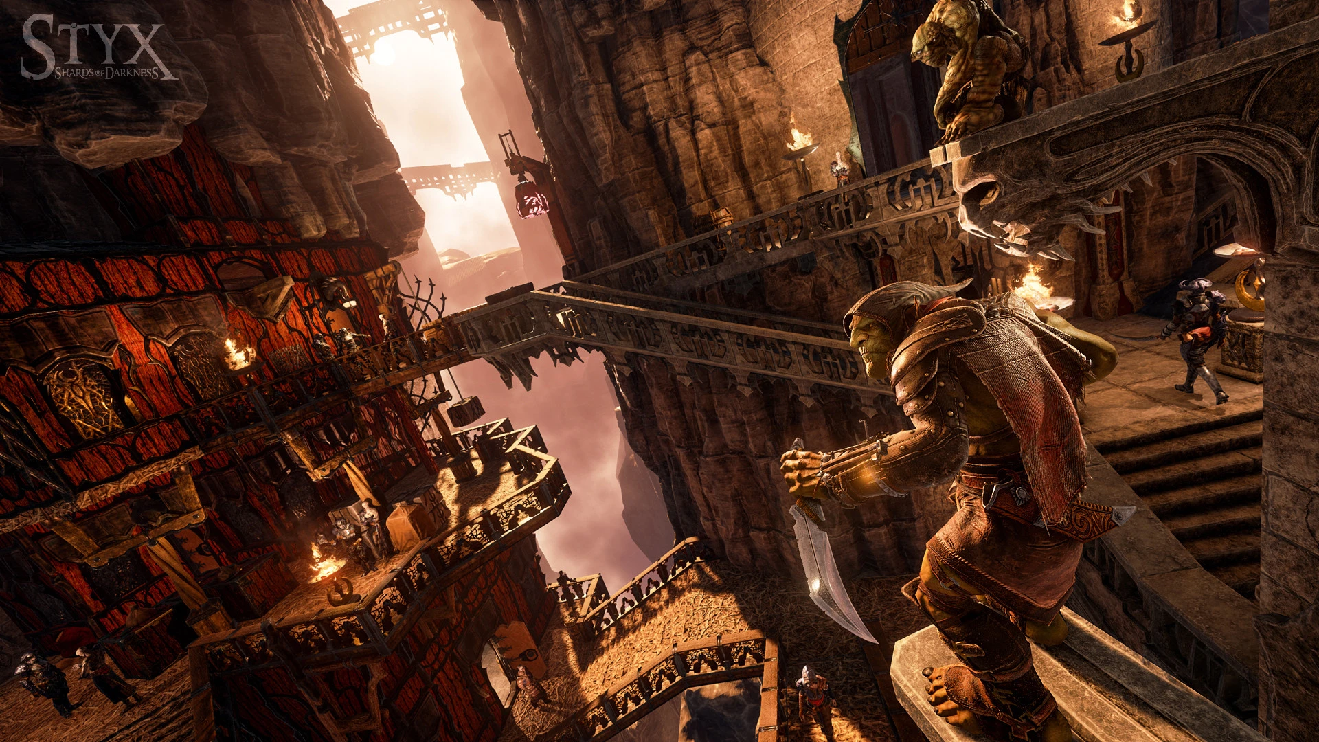 Стикс проникает в Эльфийскую крепость в новом геймплее Styx: Shards of Darkness