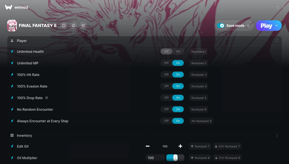 Final Fantasy 2 ~ Pixel Remaster "Трейнер +14" [UPD: 11.02.2025] {FLiNG / WeMod}