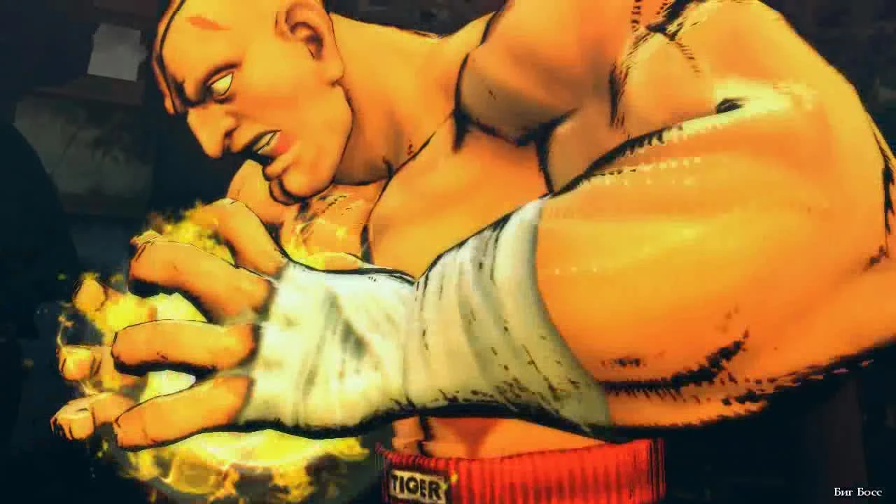 Ultra Street Fighter 4 - Big Boss vs Sagat