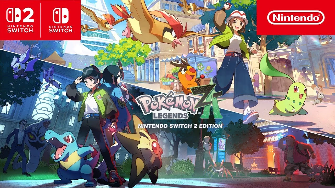 На Nintendo Switch и Switch 2 состоялся релиз Pokemon Legends: Z-A