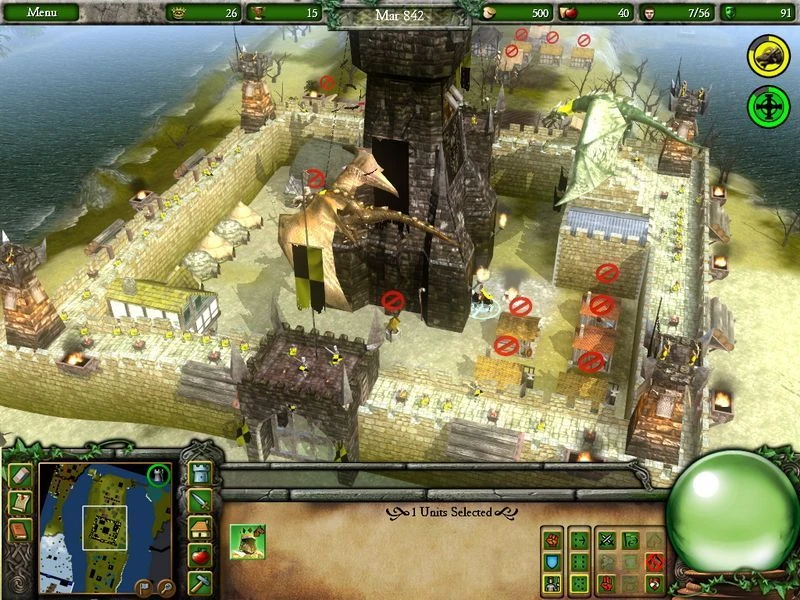 Stronghold Legends "Карта - Ghiels Ridge"