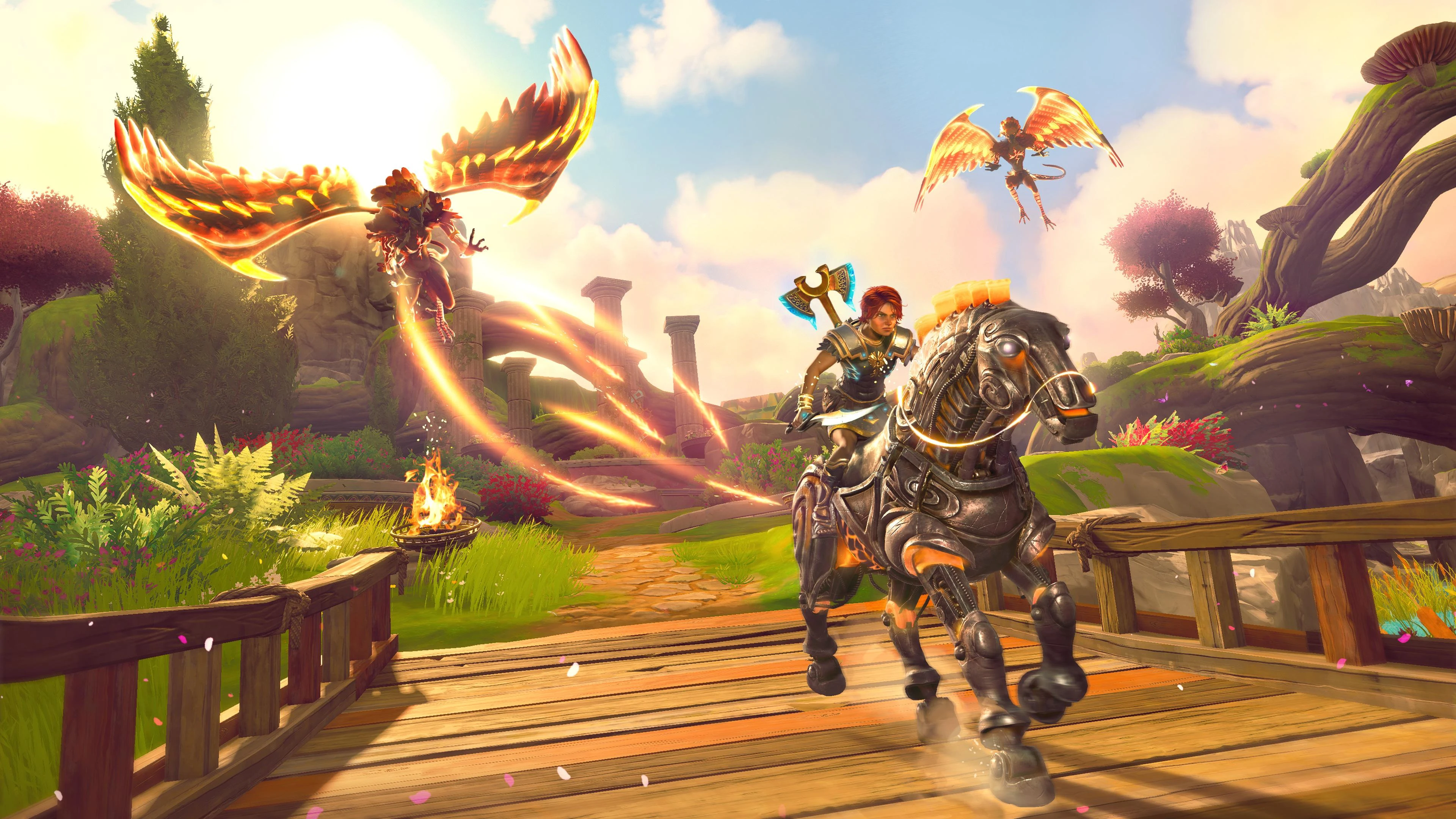 Официальные скриншоты и арты Immortals Fenyx Rising