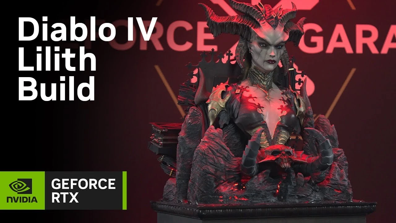 Мощь внутри Лилит - NVIDIA создала корпус для ПК в виде антагониста из Diablo 4