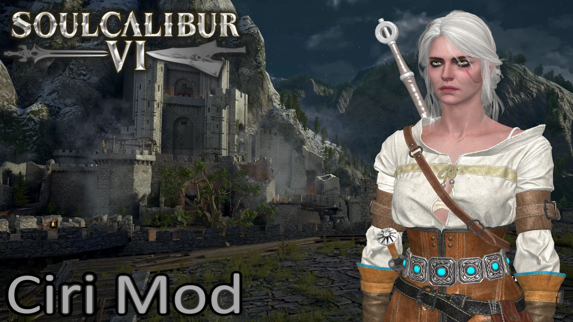 SoulCalibur 6 "Мод The Witcher 3 Ciri"