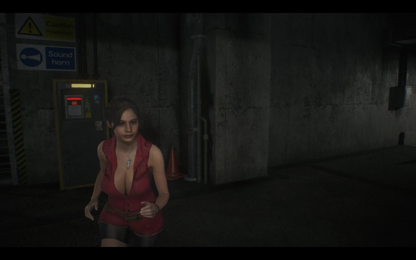 Resident Evil 2 "Грудастая Клэр в классическом костюме" {Kiyushia}