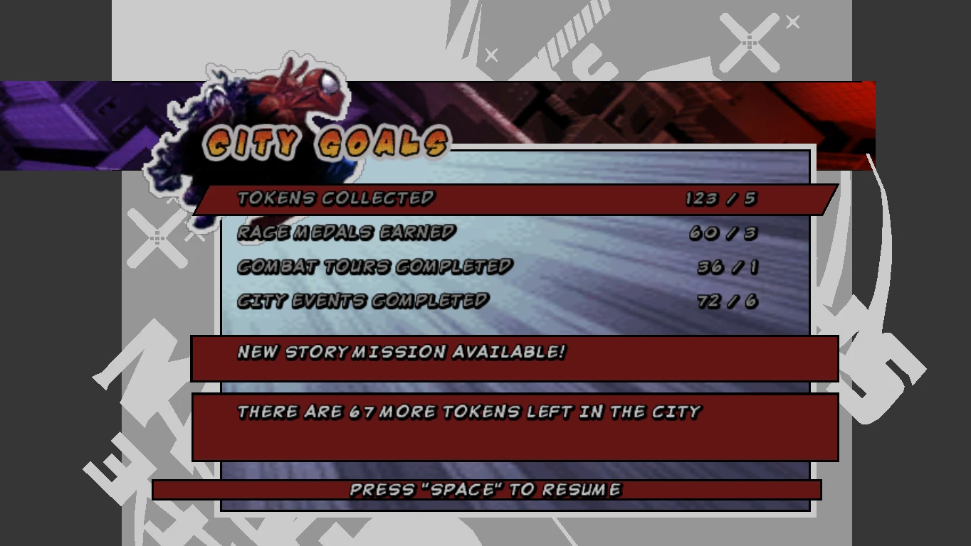 Ultimate Spider-Man: Сохранение/SaveGame (Пройдены все гонки, бои, события, найдены все жетоны)