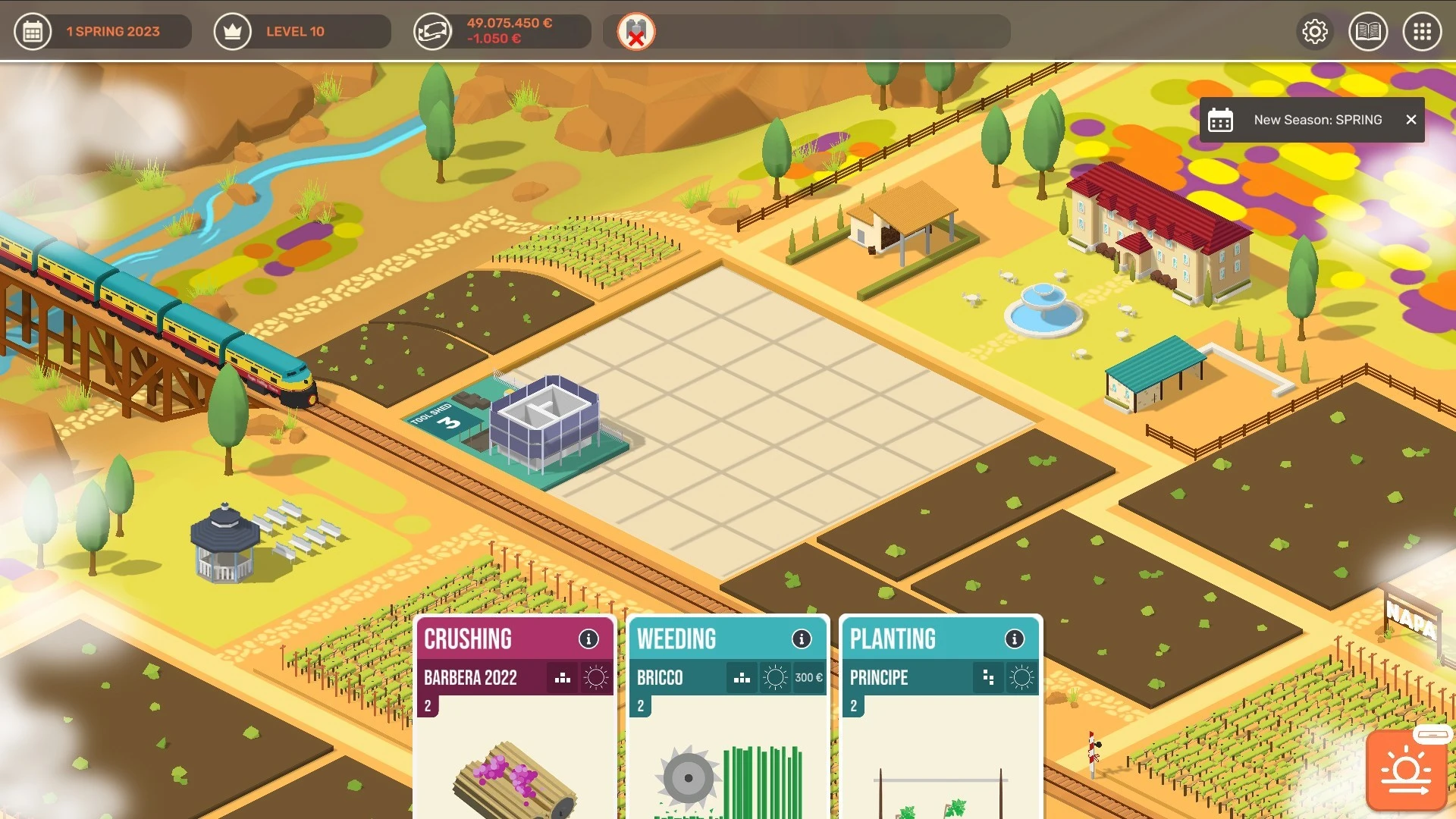 Для симулятора винодельни Hundred Days вышло обновление Napa Valley