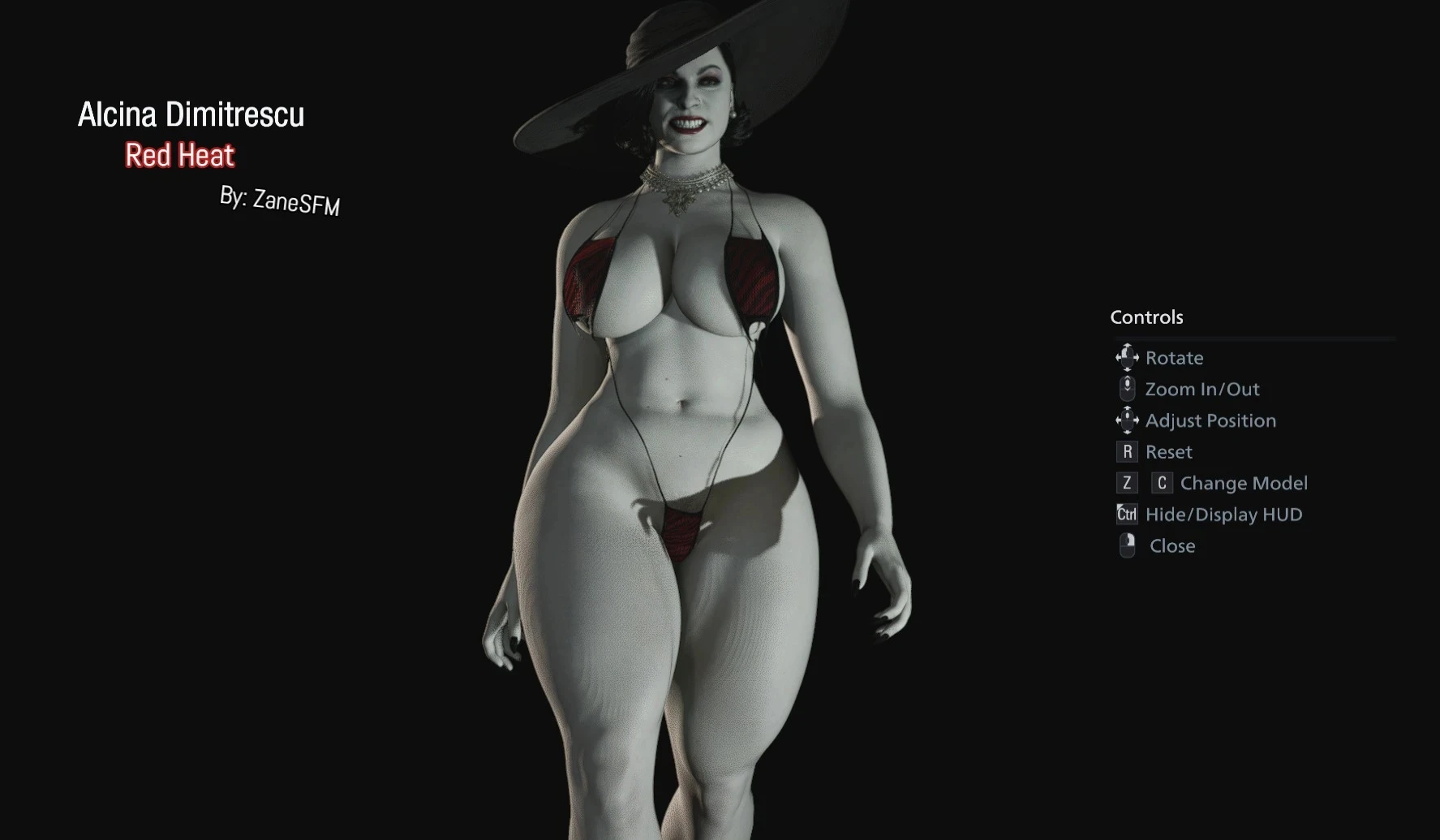 Resident Evil: Village "Альсина Димитреску красная жара"