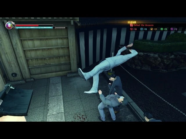 Кирюха отлетел, как какой-то резиновый мячик