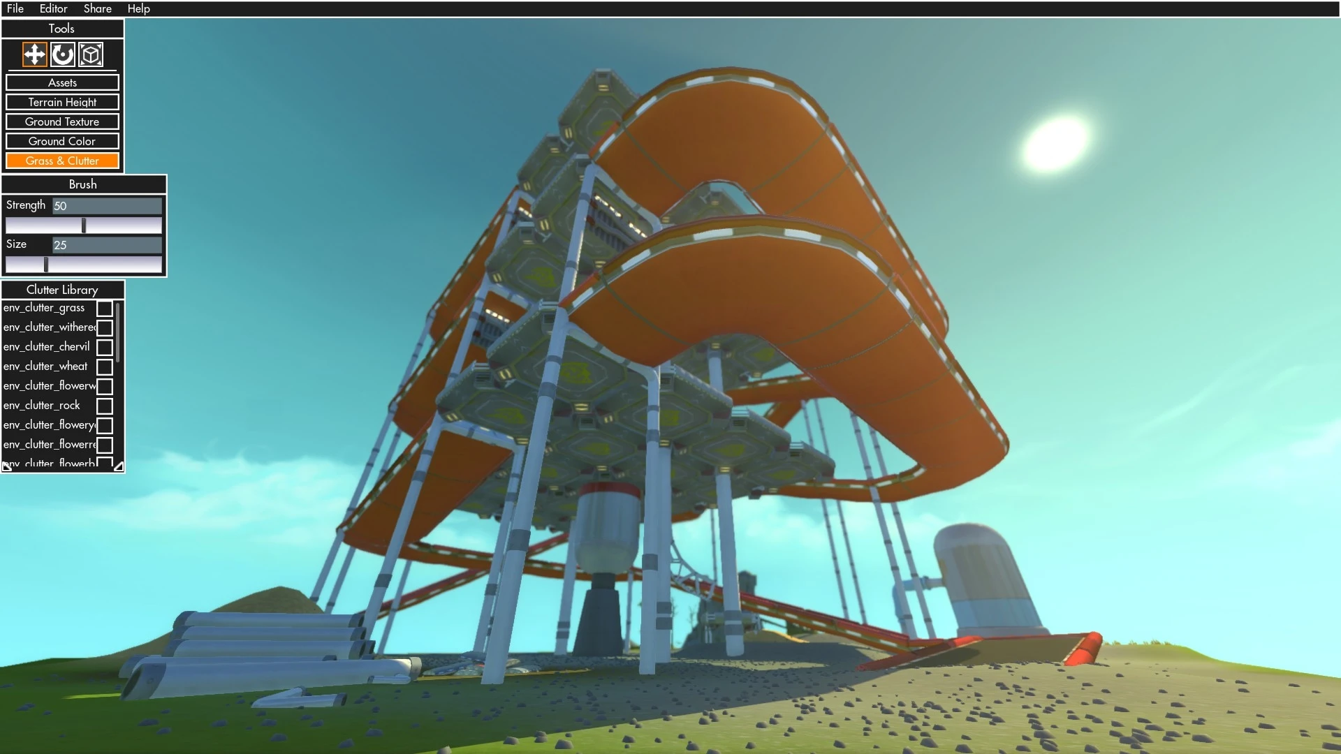 Scrap Mechanic "Парковка"