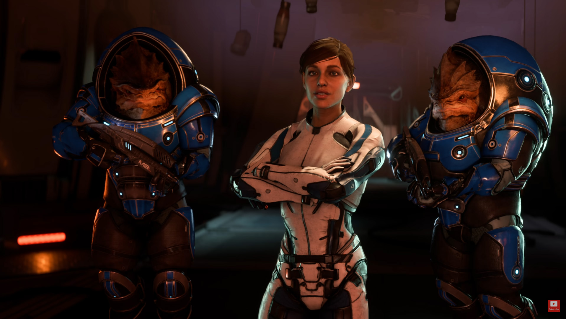 Анализ диалога из геймплейного трейлера Mass Effect: Andromeda