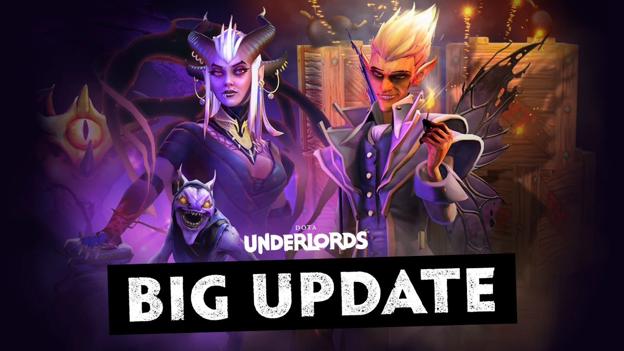В Dota Underlords вышло "Большое обновление"