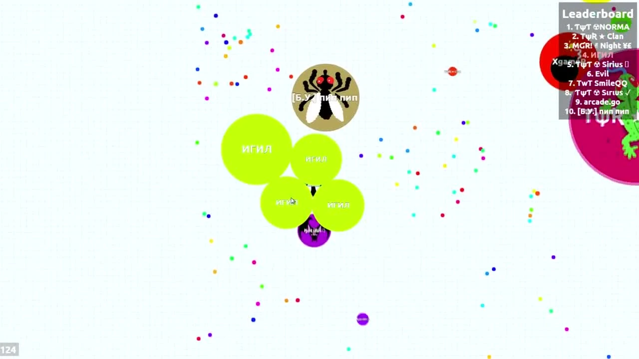 ПСИХ СО СТОЯКОМ 2! - AGARIO