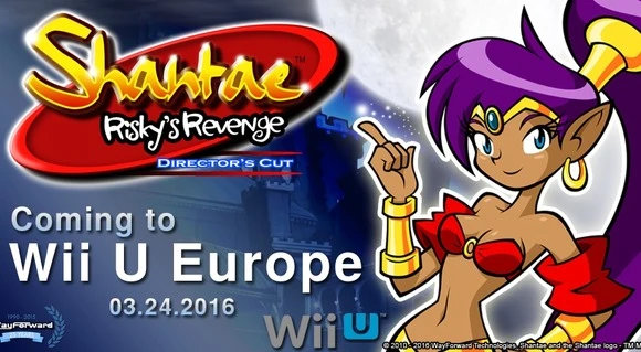 Shantae: Risky"s Revenge Director"s Cut выйдет на Wii U уже на следующей неделе