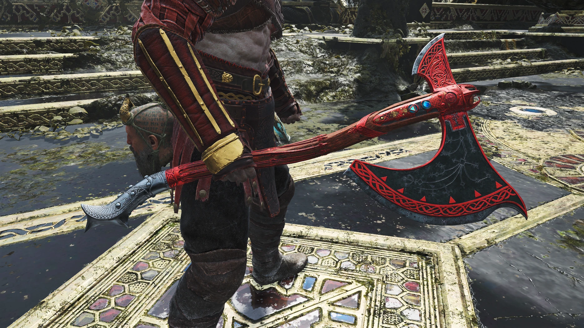 God of War "Новые расцветки для топора"