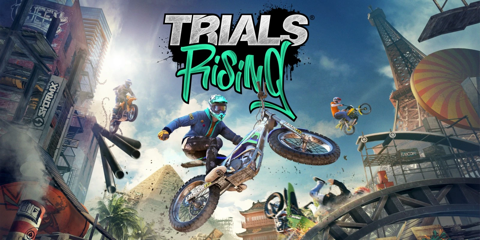 Второе дополнение для Trials Rising с подзаголовком Crash & Sunburn станет доступно на Nintendo Switch в сентябре
