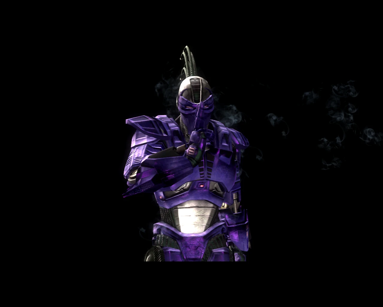 Mortal Kombat "RETRO STYLE SMOKE"