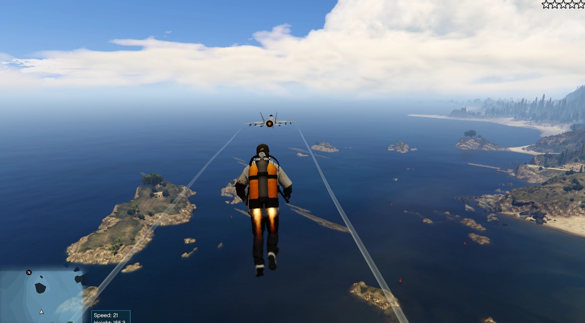 Jetpack in GTA 5