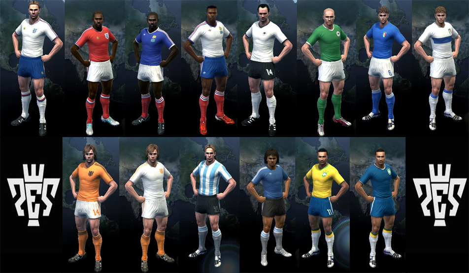 PES 2012 "classic teams kitpack gdb by militsioner"