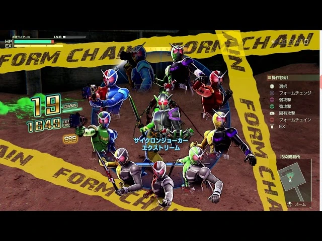 Новый геймплейный трейлер Kamen Rider: Memory of Heroez