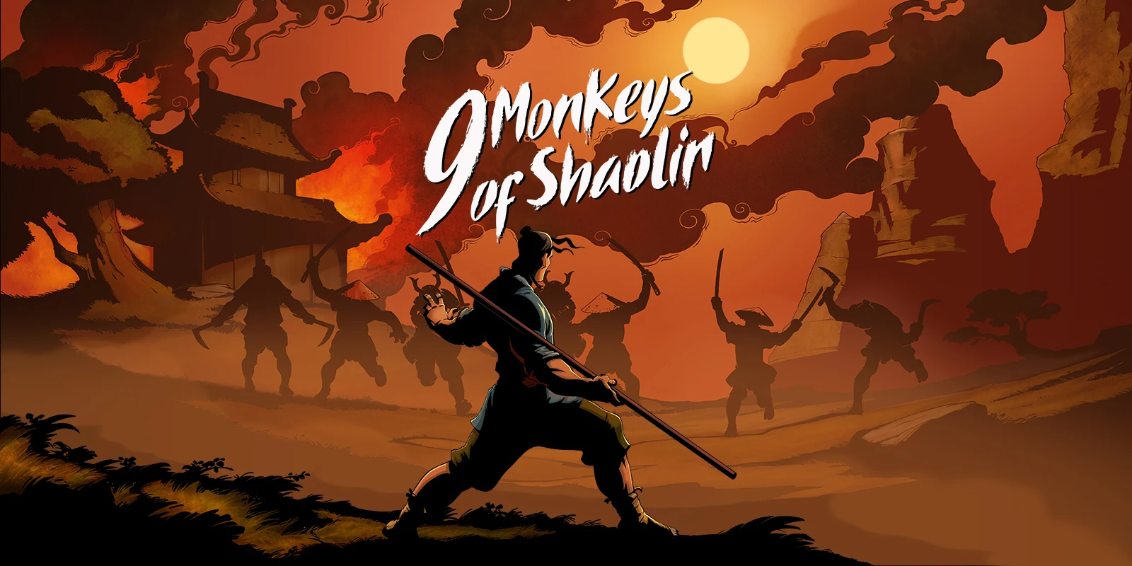 Видео игрового процесса 9 Monkeys Of Shaolin