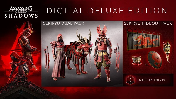 Assassin's Creed Shadows "Разблокировщик набора Digital Deluxe"