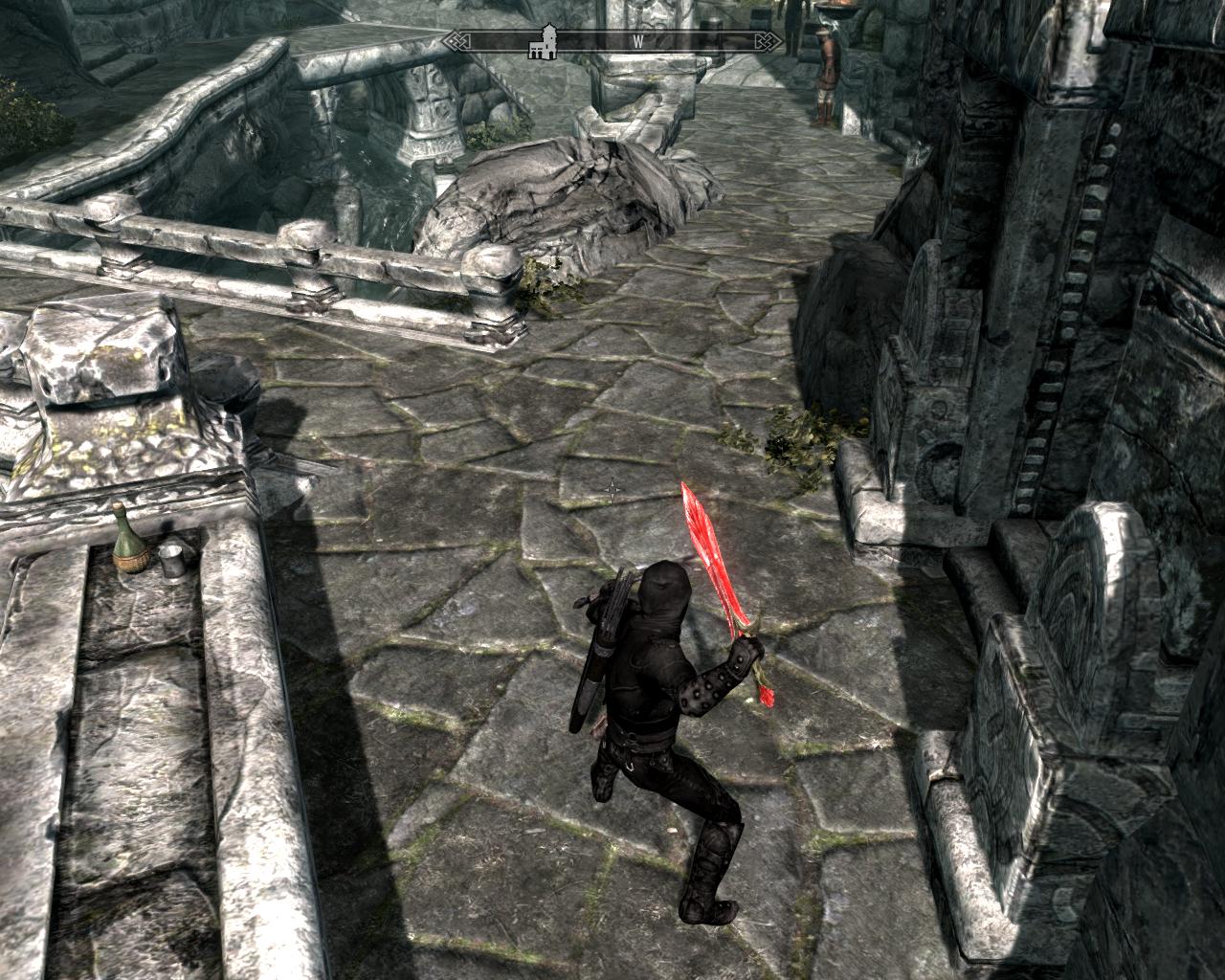 TES 5 "Красный стеклянный меч"