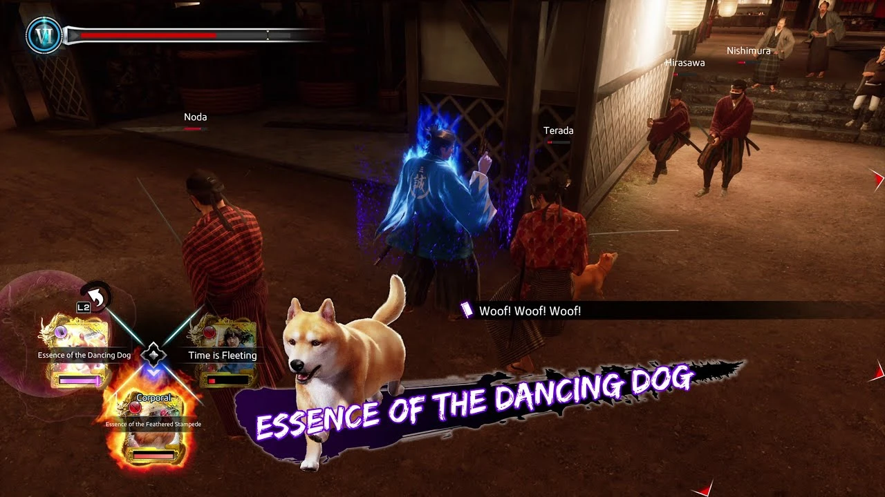 В битву можно позвать милого пёсика