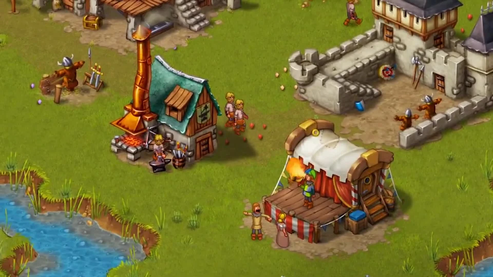 Трейлер Townsmen - A Kingdom Rebuilt