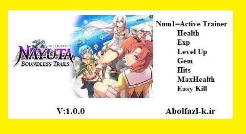 The Legend of Nayuta: Boundless Trails: Трейнер/Trainer (+7) [1.0] {Abolfazl.k}