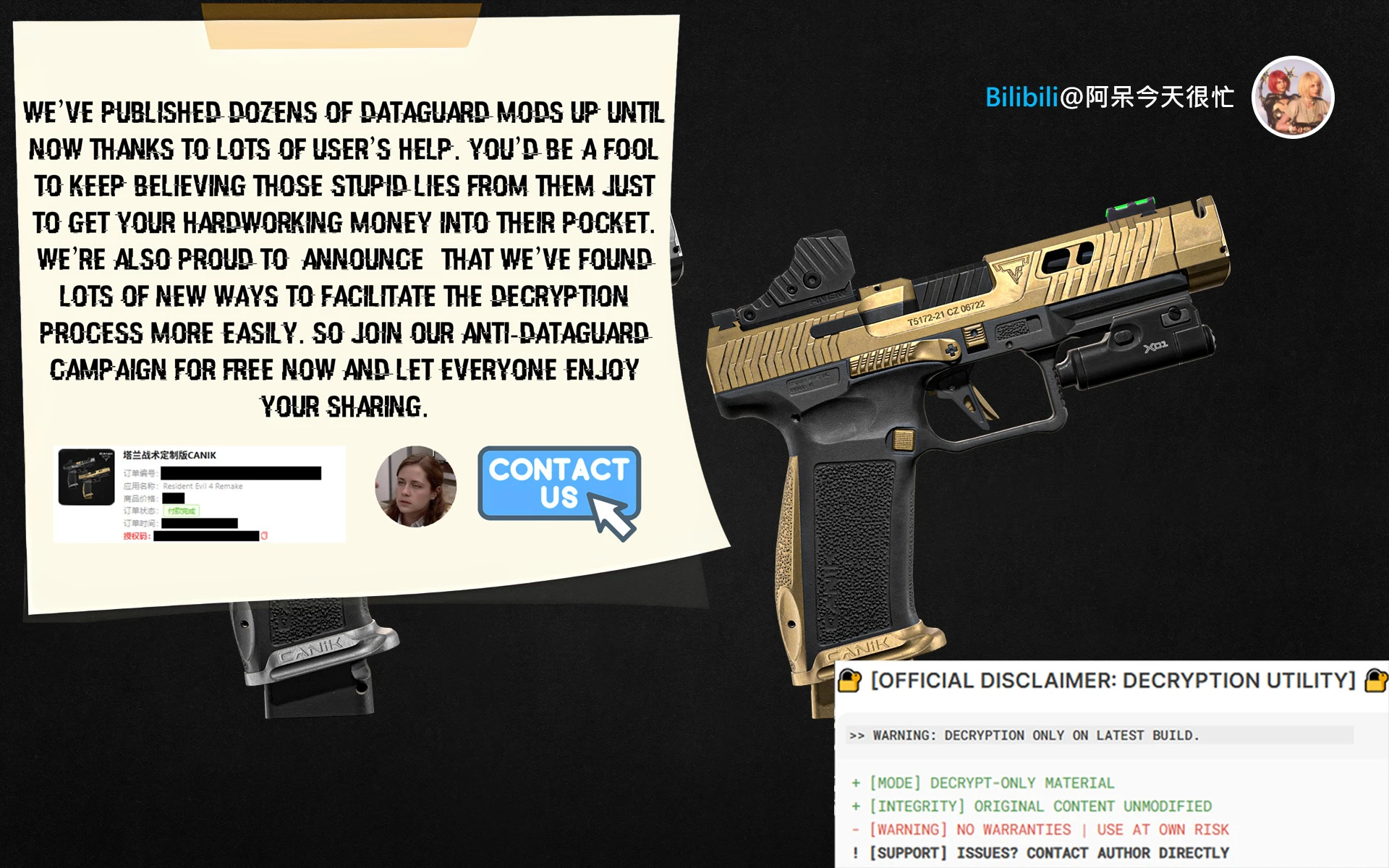 Resident Evil 4 Remake "Сanik TTI Combat"