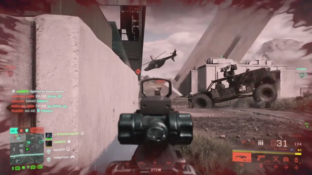 Убегающие здания в Battlefield 2042