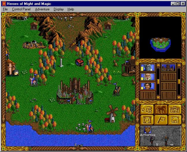 История создания Heroes of Might and Magic