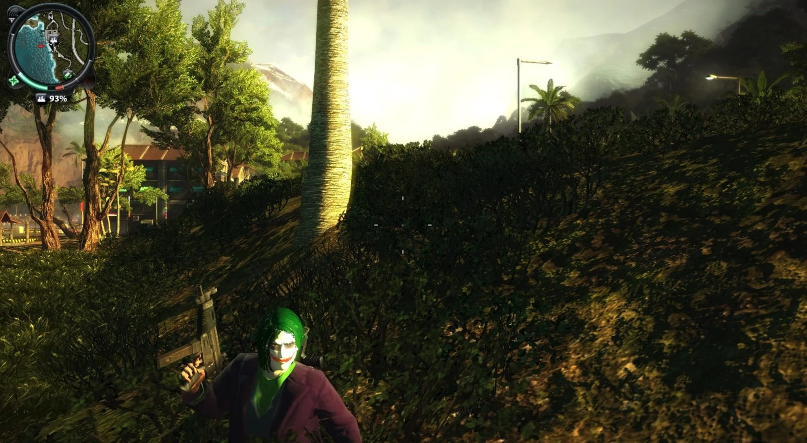 Just Cause 2 "The Dark Knight Joker Skin"