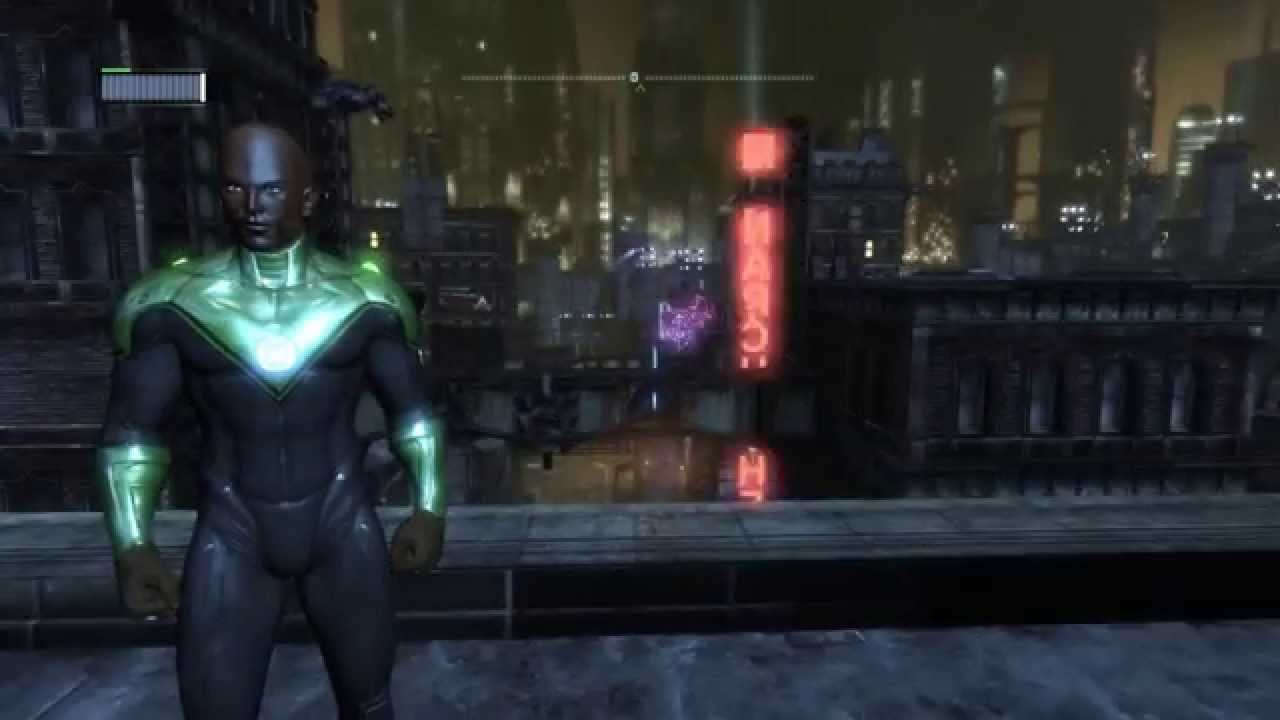 Batman: Arkham City "Green Lantern III - John Stewart \ Зелёный Фонарь - Джон Стюарт"