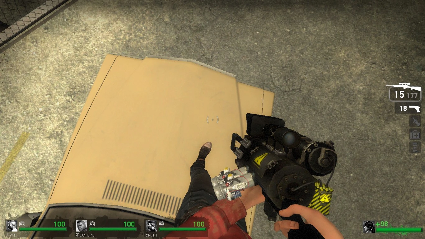 Left 4 Dead "Railgun - охотничья винтовка"