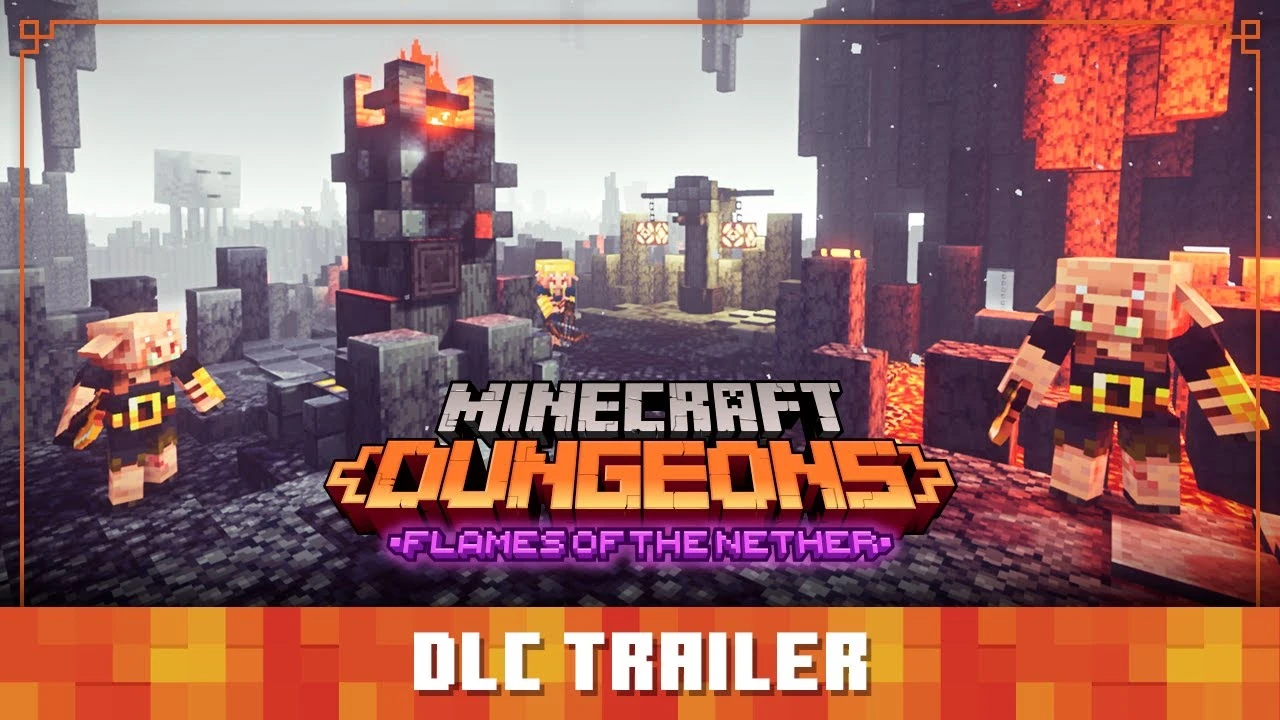DLC Flames of the Nether для Minecraft Dungeons уже доступно