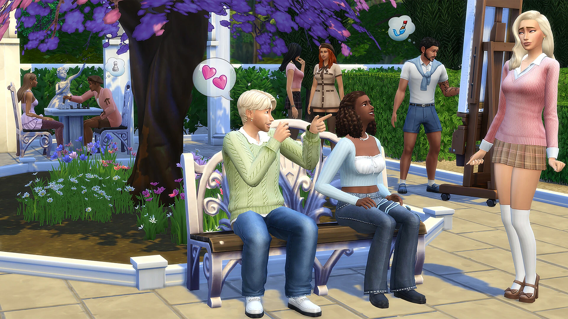 Бантики, рюшечки и "обтекаемые унитазы" - для The Sims 4 вышло два новых комплекта