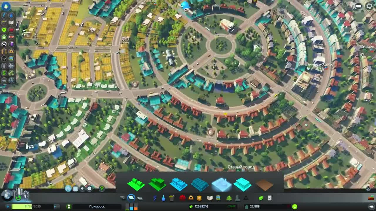 Чистый зеленый - ч18 Cities Skylines After Dark DLC