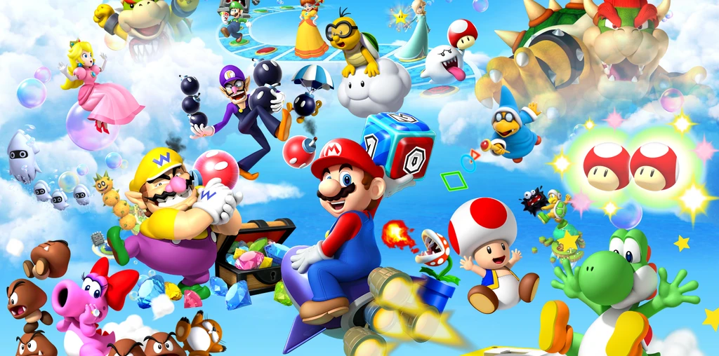 Рекламные ролики Mario Party 10