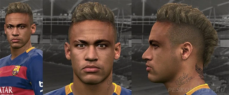 Pro Evolution Soccer 2016 "Новая прическа Неймара"